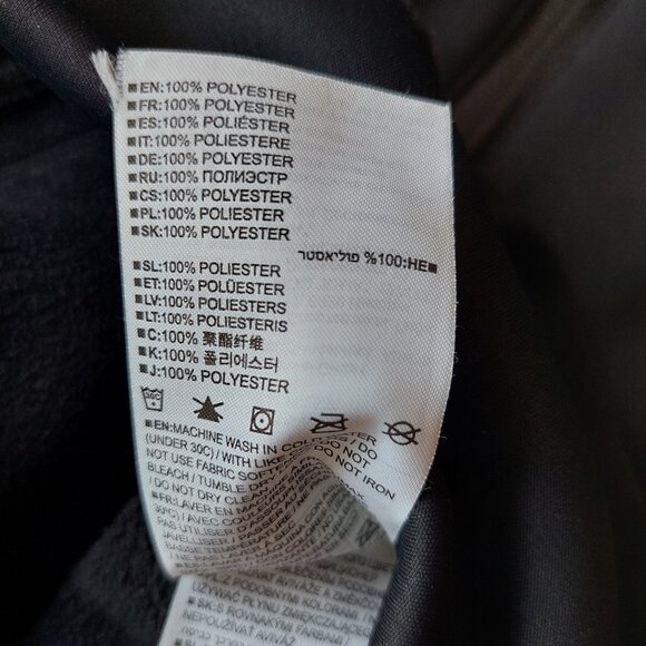 BURTON Durable Goods Hoodie Black Gray Full Zip Hoodie, Men's Small - Picture 6 of 9